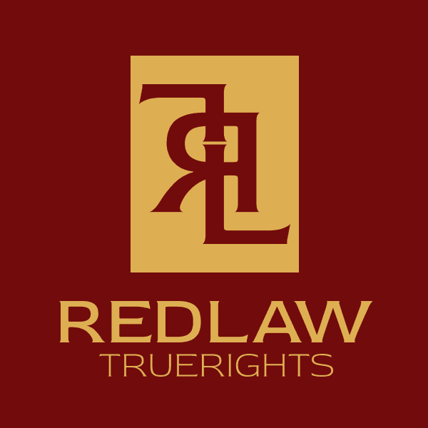 Logo Red Law thể hiện sự chuyên nghiệp và uy tín trong lĩnh vực pháp lý.